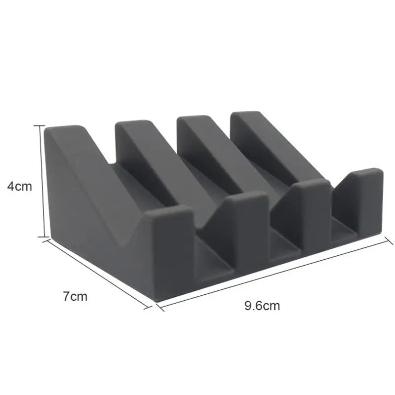 support savon silicone marron blanc moderne facile nettoyer sans motif opacité minimaliste salle bain