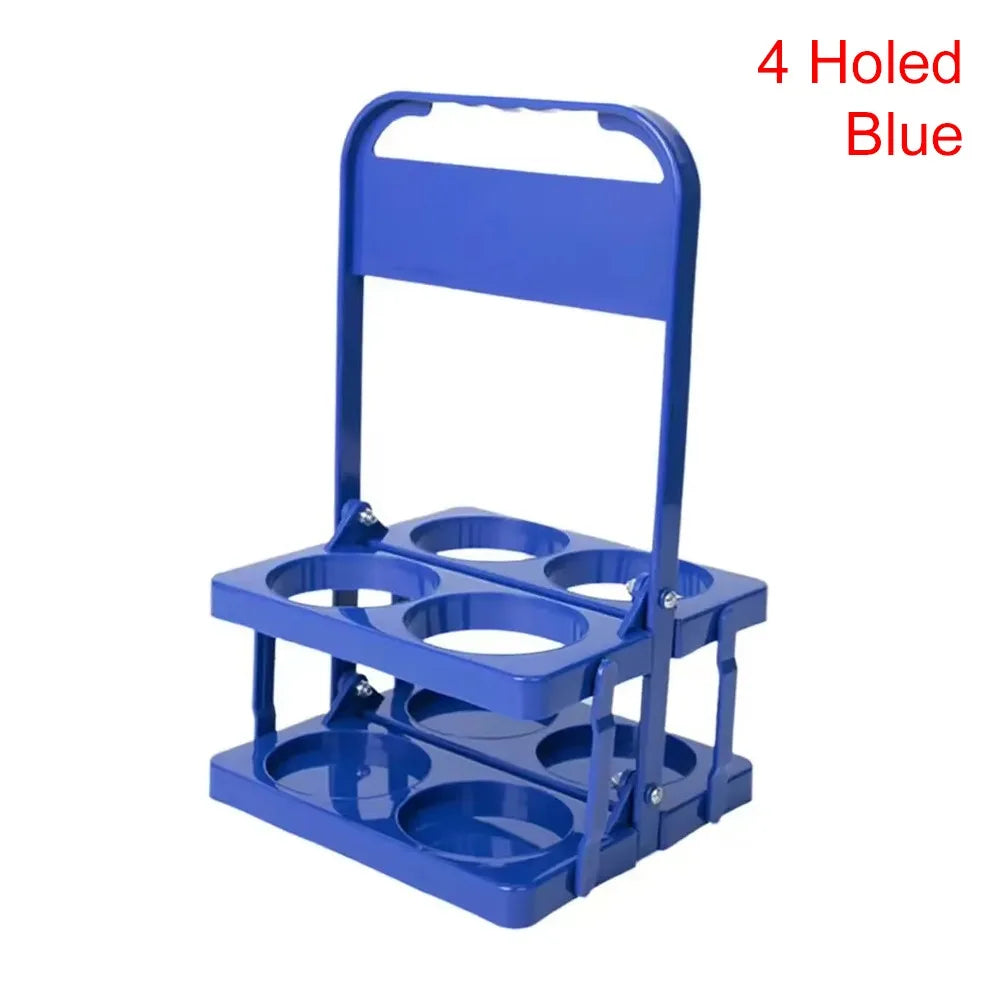 porte verres pliables compartiments verres moderne pratique rouge vert bleu noir rose jaune violet