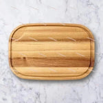 planches découpe métal round naturel brun clair foncé rayures grain classique rustique couteau