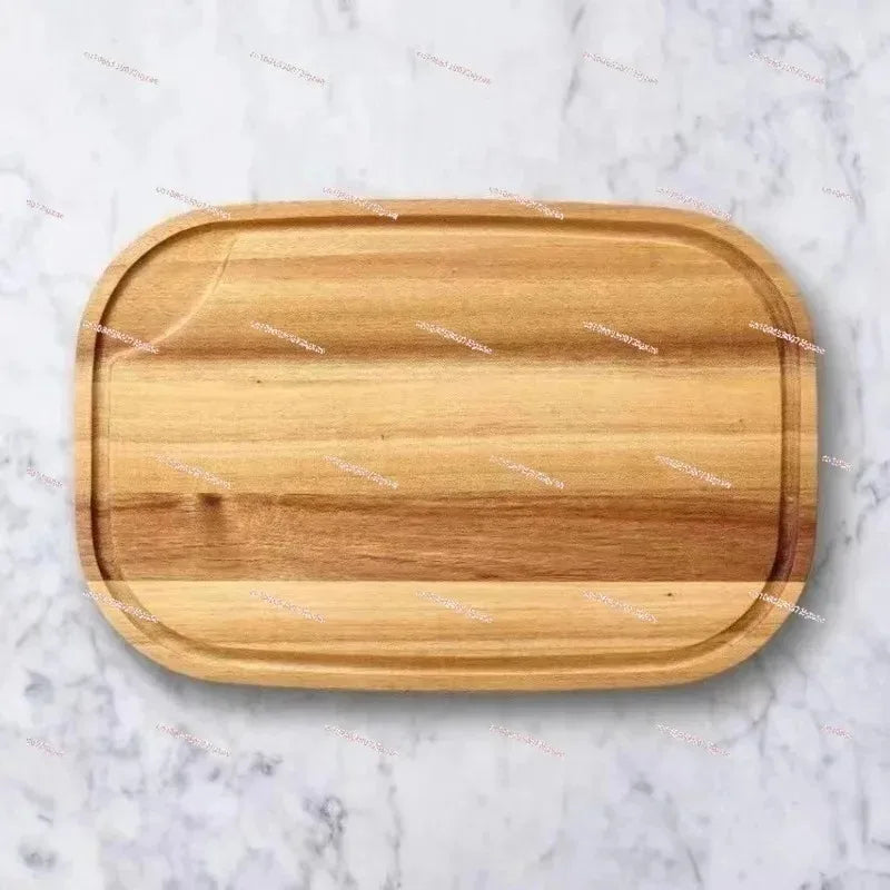 planches découpe métal round naturel brun clair foncé rayures grain classique rustique couteau