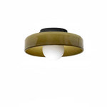 lampe moderne vert orange noir brillante 10cm 13cm 25cm led quotidienne