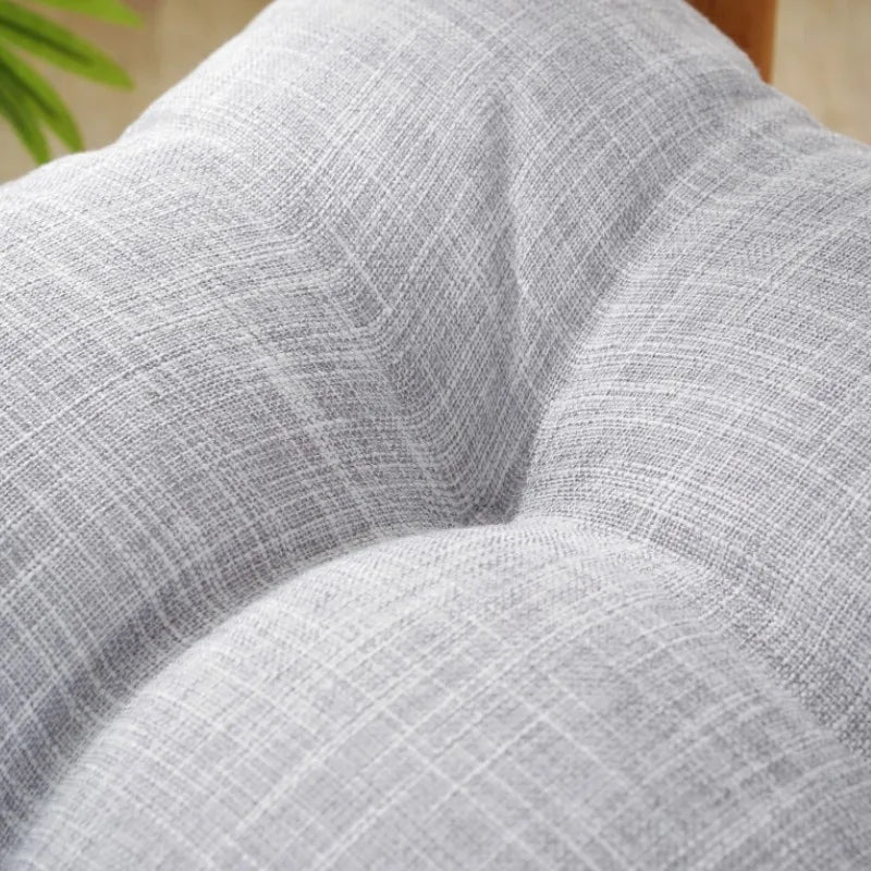 Coussin de sol carré touffeté 50x50 cm bleu