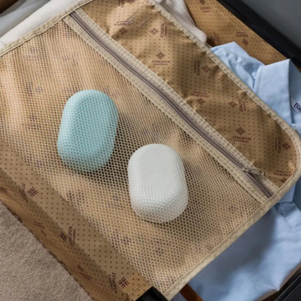 porte savon moderne plastique rose blanc bleu texture mat salle bain conteneur assiette support