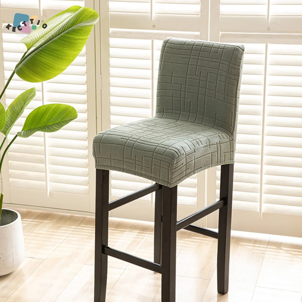 housses chaise carreaux vert gris moderne adhésif extérieur mariage opaques polyester coton adjustable