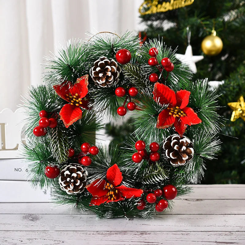 Couronne décorative polyvalente pour Noël et Halloween