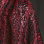 tissu jacquard satin doré 3d vert élégant brillant polyester coudre robe occasion festive respectueux