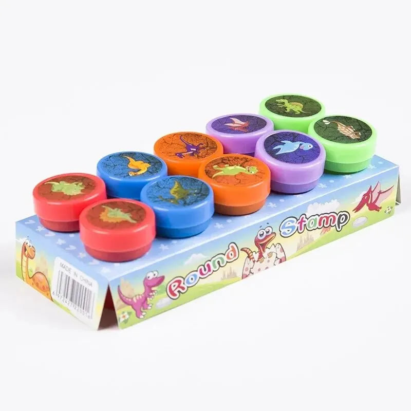 tampons dessin animé animaux visages peinture manuelle décoration photo enfant variées opaques