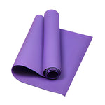 tapis yoga violet rose noir moderne antidérapant fitness gym pilates gymnastique sport portable