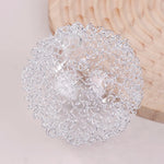 Abat jour Fil Aluminium Verre Boule Ouvrante Plafonnier Remplacement Éclairage Bureau Moderne Industriel