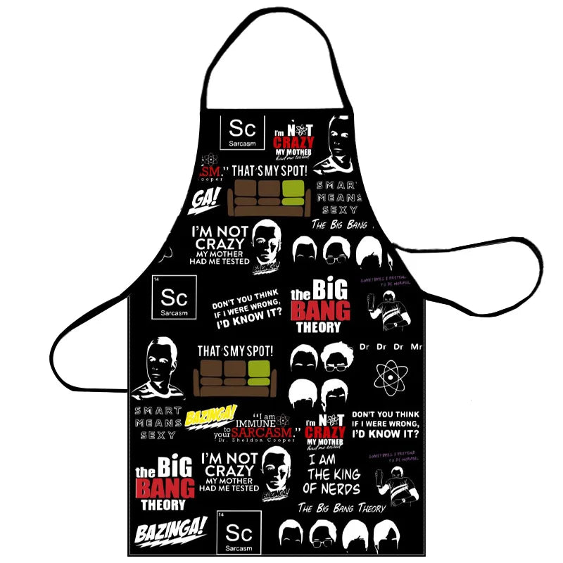 Tablier professionnel de cuisine bleu marine pour BBQ