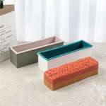 moule silicone savon motif floral gris rose bleu moderne crafting résine ciresoplastie