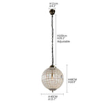 Suspension lumineuse cristal doré classique transparente salon chambre d'hôtel LED 2000 82000 lumens