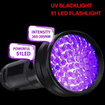 lampe poche uv led 1000 lumens 10w intense noir inspection scorpion fluorescence violette