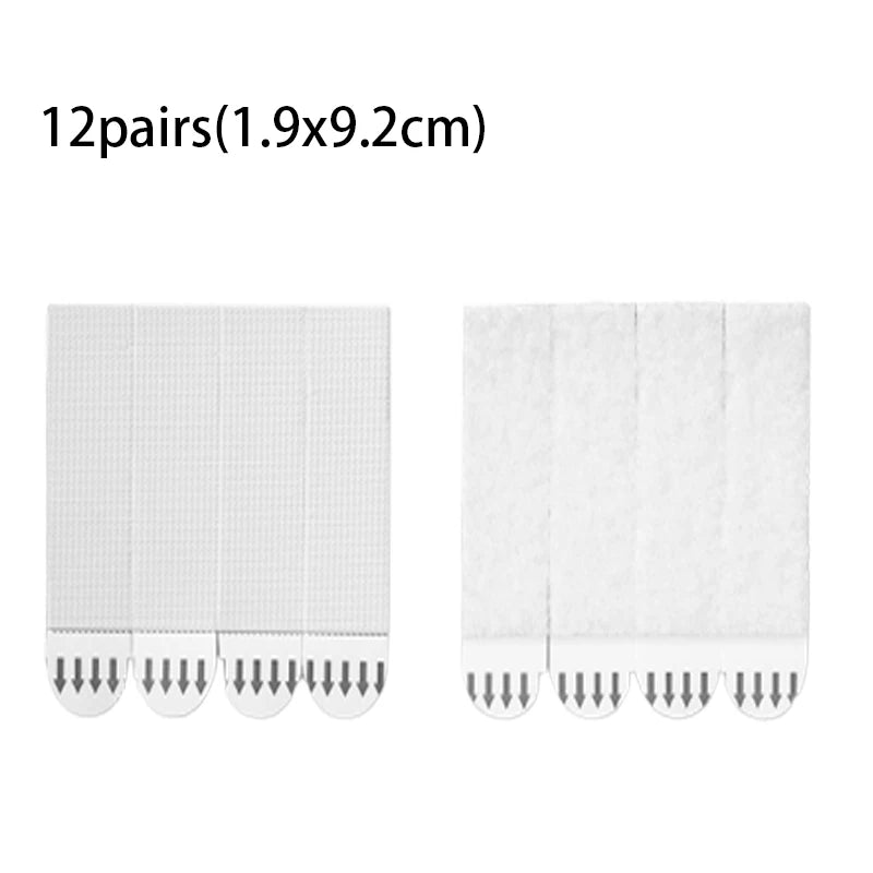 cadres photo adhésifs blancs bois modernes sans perceuse 12 24 paires différents minimalistes