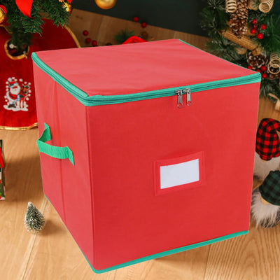 Boîte de rangement pour 64 boules de Noël - vue d'ensemble
