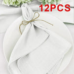 serviettes table violet blanc texture lin classique 40cm 40cm pack 6pcs pack 12pcs pack