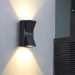 applique murale led moderne noire géométrique 3000k 6500k certifiée rohs