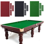 tapis billard uni vert rouge bleu clips réutilisable classique maison fête