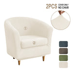 housse fauteuil gris rayures moderne adhésif dossier siège repose pieds printemps été