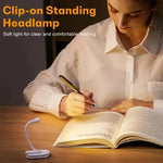 lampe lecture led rechargeable blanc portable clipser chambre voyage moderne