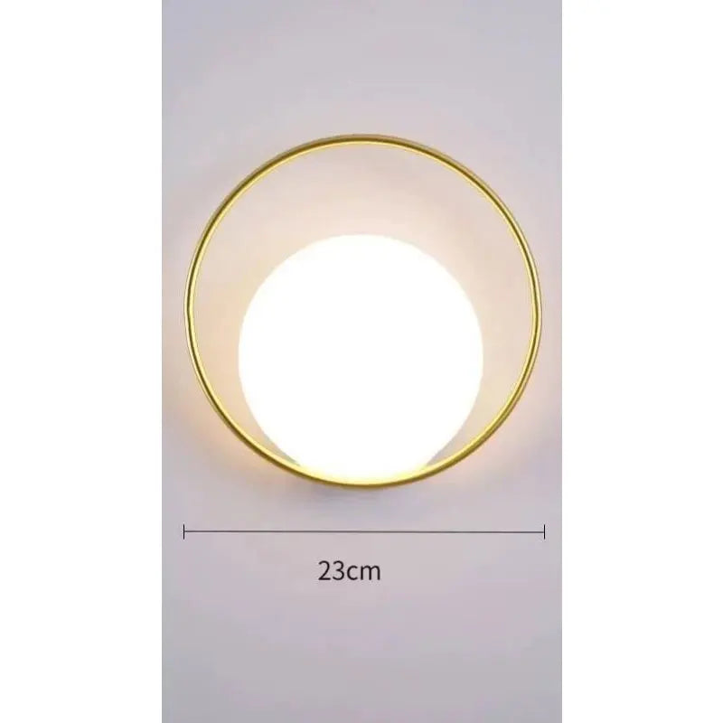 lampe murale moderne minimaliste noir doré éclairage chambre salon entrée étude