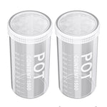 conteneur réfrigerateur transparent moderne 600ml 800ml 1000ml 1500ml scellé réutilisable sans motif