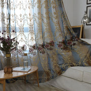 Rideau en tulle translucide pour chambre à coucher - Décoration fenêtre moderne et élégante