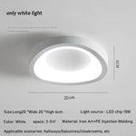 lampe moderne ondulé blanc gris noir led 40cm 50cm contemporaine