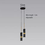 plafonnier led suspendu moderne minimaliste or noir blanc gu10 chambre coucher acier inoxydable brossé