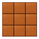tapis sol modulable tissé motifs géométriques couleur beige marron traditionnel japonais