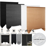 store lamelles opacité adhésif facile blanc marron noir gris moderne plissé rideau volet tissu