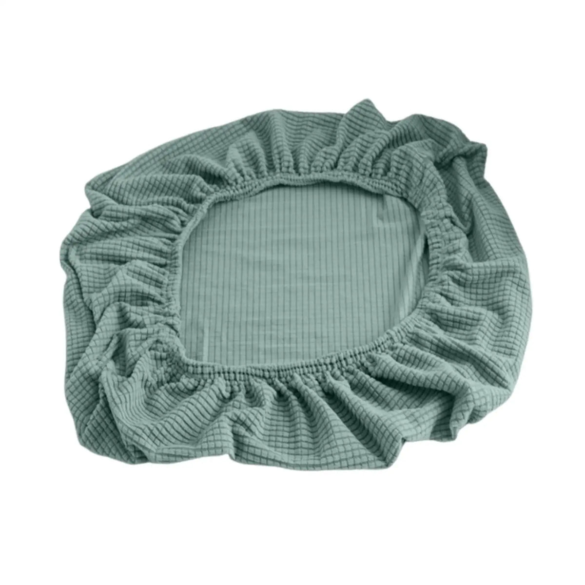 housses canapé extensibles lavables modernes polyester bleu carreaux 70x50cm fixés
