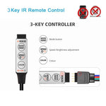 contrôleur led rgb télécommande usb adaptateur bluetooth wifi 5v 24 touches ir tuya modernes