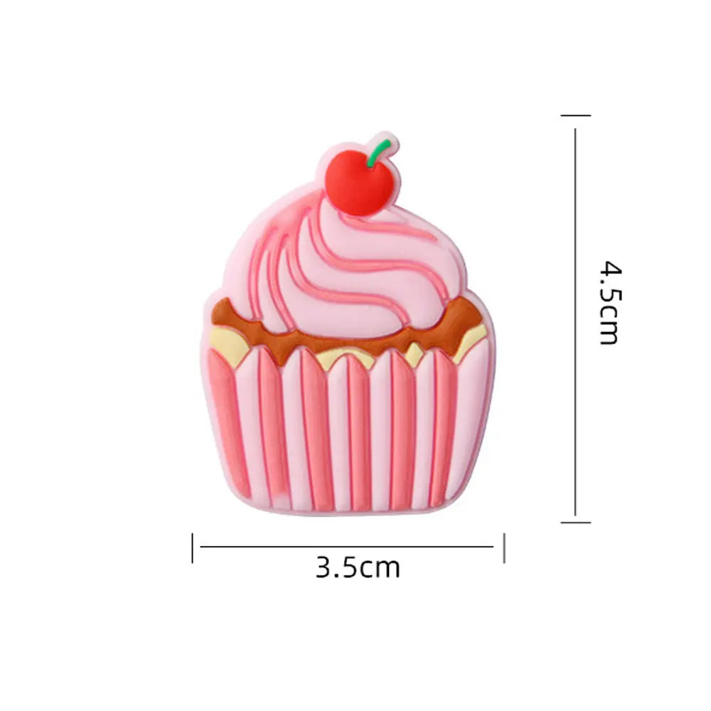 aimants réfrigérateur cake donuts glace cupcakes cartoon différents motifs