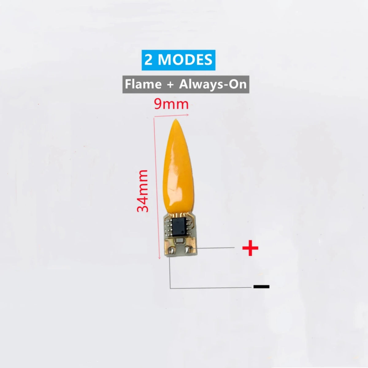 bougies led effets flamme vacillante modes decoration halloween noel blanc jaune moderne adhésif recharge