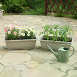 pots légumes intérieur auto absorbant drainage corde absorbante semis plante maison blanc bleu vert