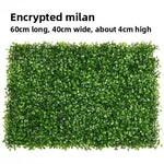 décoration murale moderne plante artificielle vert feuilles rondes herbe plastique extérieur intérieur accrochable haute