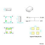 diodes led blanc ws2812b 5v 3528 5050 adhésif électronique plat nouvelle qualité