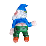 statuettes lutins résine décoratives bleu vert rouge extérieures résistantes intempéries réaliste noël