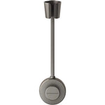 support mural sèche cheveux ventouse fixation moderne gris blanc abs réutilisable organisateur salle bain