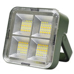 lampe solaire rechargeable led vert olive moderne clips ports usb