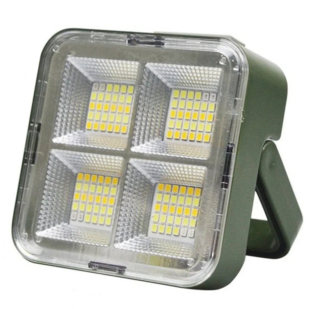 lampe solaire rechargeable led vert olive moderne clips ports usb