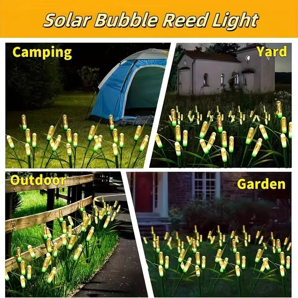 guirlande lumineuse solaire blanc chaud vert bleu rose ronds translucides moderne naturelextérieur ip65 led