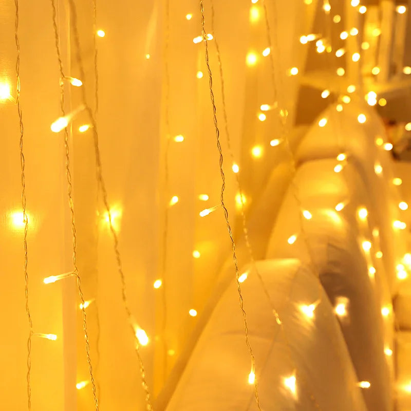 guirlande lumineuse noël led blanc chaud filament moderne télécommande modes decoration mariage fête maison