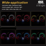 ampoules led bleu blanc rouge vert 12v ronde translucent modernes