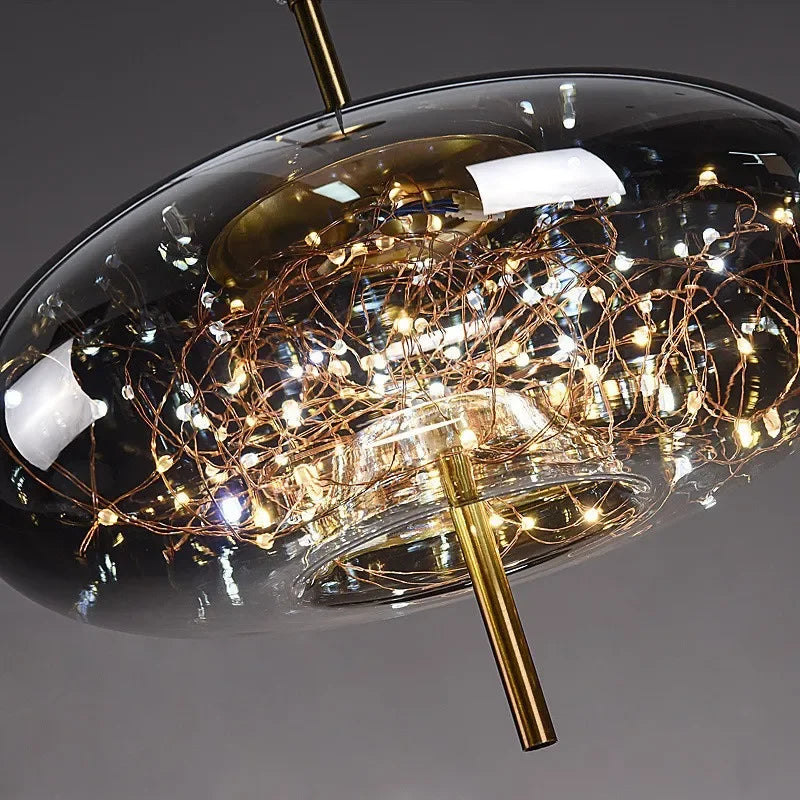 Suspension luminaire moderne Ombre Interieur