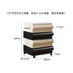 commode tiroirs moderne blanc noir roulettes minimaliste tiroirs organisateur chambre salon