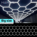 tube led blanc hexagonal moderne adhésif flux lumineux 2000 82000 121v 240v