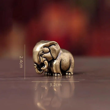 figurines animales bronze cuivre détails sculptés rhinocéros hippopotame éléphant plateau bois africain
