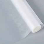 tapis protection transparent gris clair points noirs adhésif moderne réfrigérateur armoire tiroir imperméable